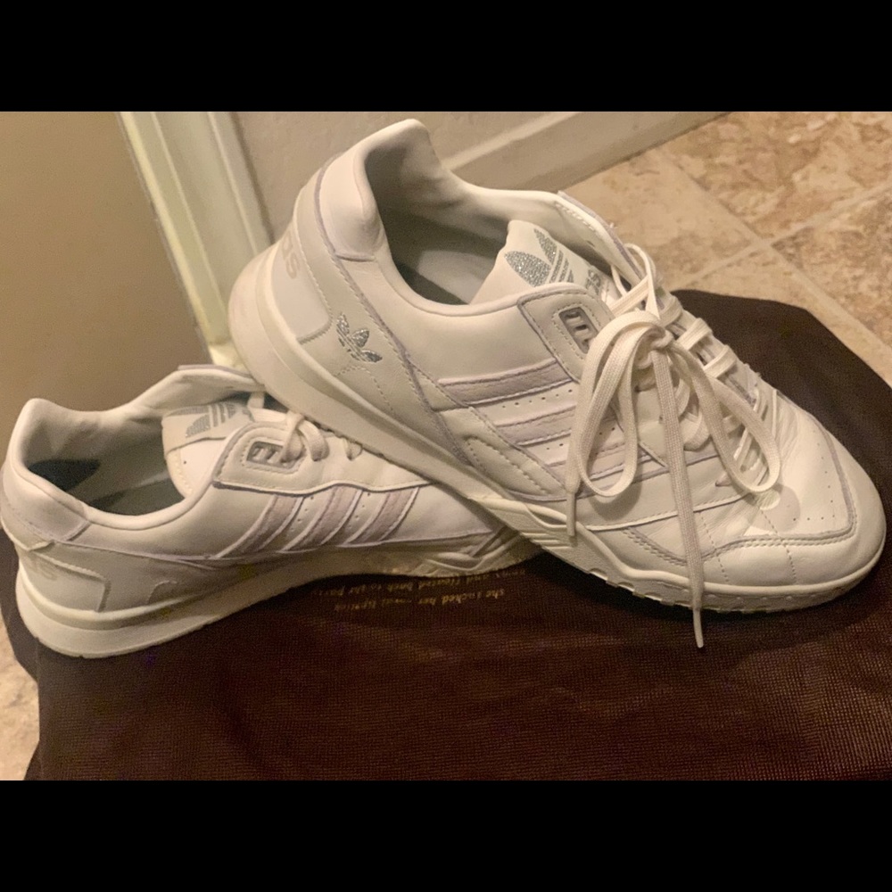 Adidas White Sneakers 8.5